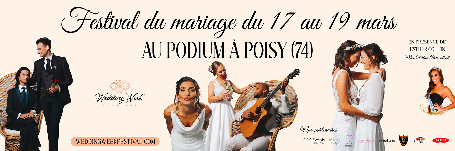 Wedding Week Festival - 17-19 mars 2023 - Le Podium (Annecy, 74)